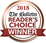 2018 The Bulletin Reader's Choice Award Winner.